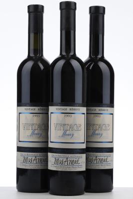 MAURY VINTAGE RESERVE 1993 - Mas Amiel - 3 Bottles