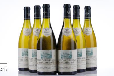 PULIGNY MONTRACHET LES COMBETTES 2000 - Jacques Prieur - 6 Bottles