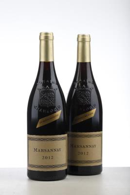 MARSANNAY EN MONTCHENEVENOY 2012 - Philippe Charlopin Parizot - 2 Bottles