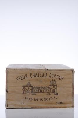 VIEUX CHATEAU CERTAN 2008 - 12 Bottles - Owc 12