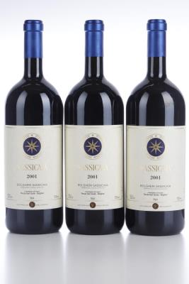 SASSICAIA 2001 - Tenuta San Guido - 3 Magnums - Owc 3