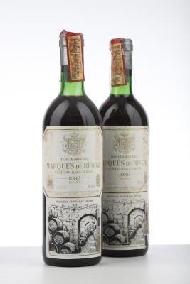 MARQUES DE RISCAL 1980 - Marques de Riscal - 2 Bottles