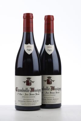 CHAMBOLLE MUSIGNY AUX BEAUX BRUNS 2011 - Denis Mortet - 2 Bottles