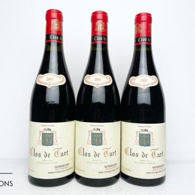 CLOS DE TART 2001 - Mommessin - 3 Bottles