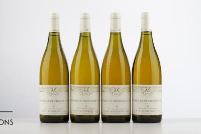 MEURSAULT PERRIERES 1996 - Michel Bouzereau - 4 Bottles