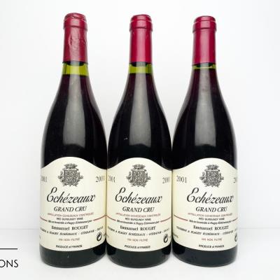 ECHEZEAUX 2001 - Emmanuel Rouget - 3 Bottles