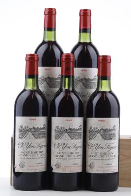 YON FIGEAC 1982 - Mc - 5 Bottles