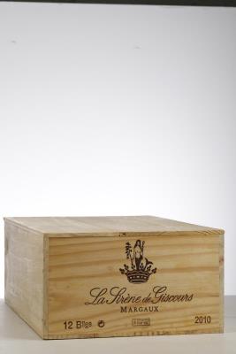 SIRENE DE GISCOURS 2010 - Mc - 12 Bottles - Owc 12