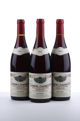 CHARMES CHAMBERTIN VIEILLES VIGNES 2002 - Jacky Truchot - 3 Bottles