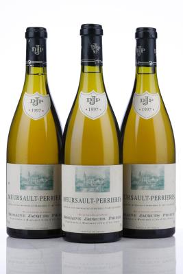 MEURSAULT PERRIERES 1997 - Jacques Prieur - 3 Bottles