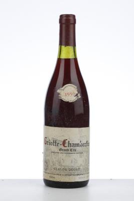 GRIOTTE CHAMBERTIN 1992 - Claude Dugat - 1 Bottle