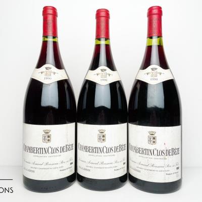 CHAMBERTIN CLOS DE BEZE 1990 - Armand Rousseau - 3 Magnums