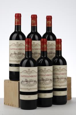 CHIANTI CLASSICO CASTELLO DI BROLIO 1997 - Barone Ricasoli - 6 Bottles - Owc 6