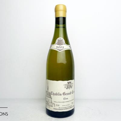 CHABLIS CLOS 2003 - Francois Raveneau - 1 Bottle
