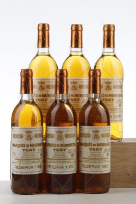 YGAY RESERVA BLANCO 1989 - Marques de Murrieta - 6 Bottles