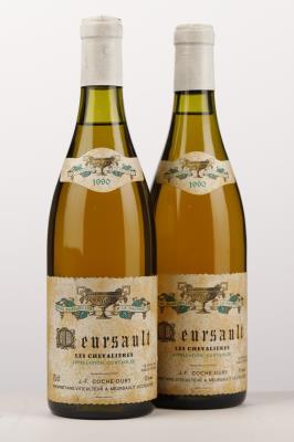 MEURSAULT CHEVALIERES 1990 - Coche Dury - 2 Bottles