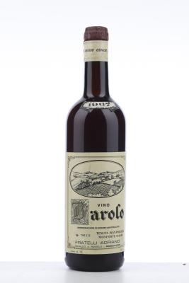 BAROLO TENUTA PIANPOLVERE 1967 - Adriano Fratelli - 1 Bottle