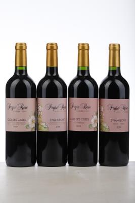 SYRAH LEONE 1*2008 + 1*2010 + CLOS DES CISTES 1*2007 + 1*2010  - Peyre Rose - 4 Bottles
