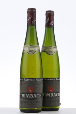 GEWURZTRAMINER CUVEE DES SEIGNEURS DE RIBEAUPIERRE 1993 - Trimbach - 2 Bottles