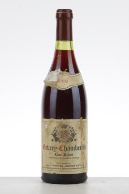 GEVREY CHAMBERTIN CLOS PRIEUR 1983 - Charles Mortet - 1 Bottle