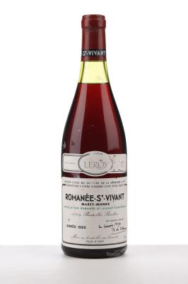 ROMANEE ST VIVANT 1985 - Domaine de la Romanee Conti - 1 Bottle