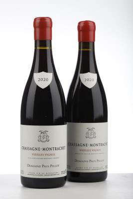 CHASSAGNE MONTRACHET ROUGE VIEILLES VIGNES 2020 - Paul Pillot - 2 Bottles