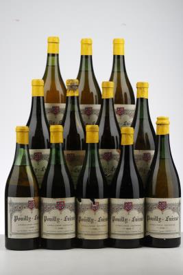 POUILLY FUISSE 1966 - Rene Vedrenne - Mb - 12 Bottles