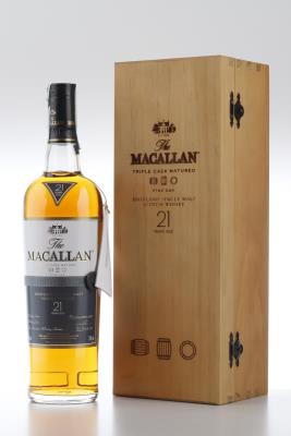 MACALLAN  FINE OAK TRIPLE CASK 21 Y - Alc 43% - 1 Bottle - Owc 1