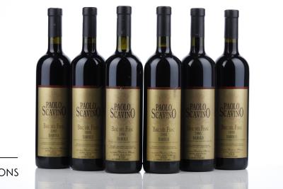 BAROLO BRIC DEL FIASC 1995 - Paulo Scavino - 6 Bottles