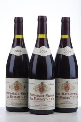 NUITS ST GEORGES LES BOUDOTS 2009 - Gerard Mugneret - 3 Bottles