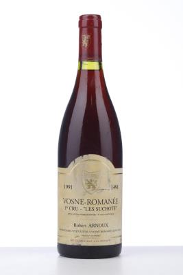 VOSNE ROMANEE LES SUCHOTS 1991 - Robert Arnoux - 1 Bottle