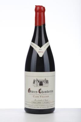 GEVREY CHAMBERTIN CLOS VILLAGE 2015 - Philippe Livera - 1 Magnum