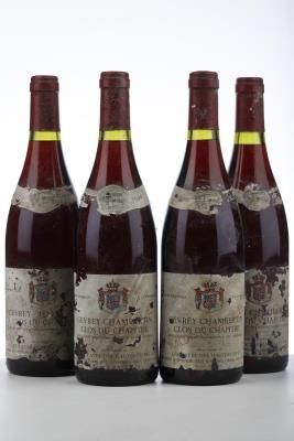 GEVREY CHAMBERTIN CLOS DU CHAPITRE 1990 - Les Caves des Hautes Cotes - 4 Bottles