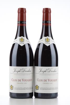 CLOS DE VOUGEOT 2009 - Joseph Drouhin - 2 Bottles