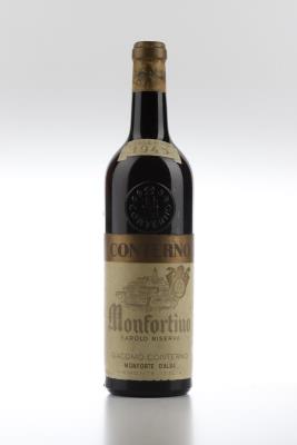 BAROLO MONFORTINO RISERVA 1945 - Giacomo Conterno  - 1 Bottle