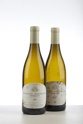 CHASSAGNE MONTRACHET BLANC MORGEOT 2008 - Henri Germain - 2 Bottles