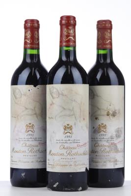 MOUTON ROTHSCHILD 1993 - Mc - 3 Bottles