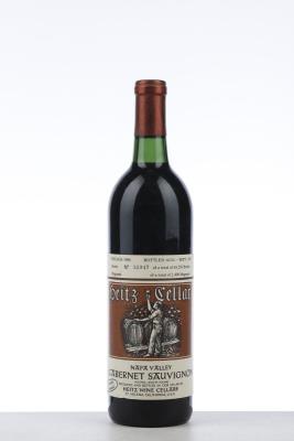 HEITZ CELLAR MARTHA'S VINEYARD CABERNET SAUVIGNON 1986 - Heitz Wine Cellars - 1 Bottle