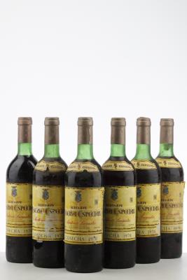 RIOJA RESERVA ESPECIAL 1970 - Martinez Lacuesta - 6 Bottles