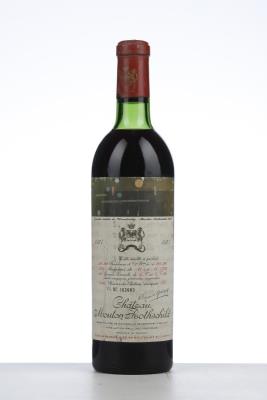 MOUTON ROTHSCHILD 1971 - Mc - 1 Bottle