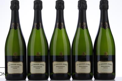 BOLLINGER GRANDE ANNEE Bollinger 1999 - 5 Bottles
