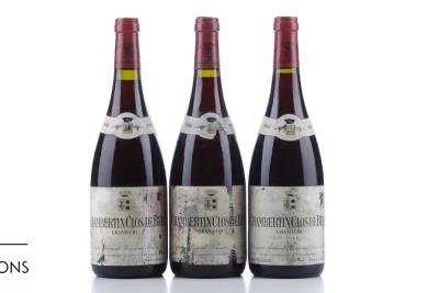 CHAMBERTIN CLOS DE BEZE 1988 - Armand Rousseau - 3 Bottles