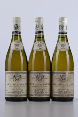 MEURSAULT CHARMES 1996 - Louis Jadot - 3 Bottles