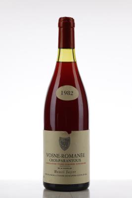 VOSNE ROMANEE CROS PARANTOUX 1982 - Henri Jayer - 1 Bottle