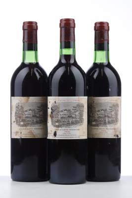 LAFITE ROTHSCHILD 1976 - Mc - 3 Bottles