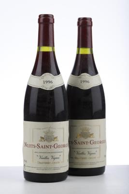 NUITS ST GEORGES VIEILLES VIGNES 1996 - Chauvenet Chaupin - 2 Bottles