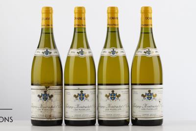 PULIGNY MONTRACHET LES PUCELLES 1996 - Domaine Leflaive - 4 Bottles