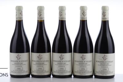 ROMANEE ST VIVANT 1996 - JJ Confuron - 10 Bottles