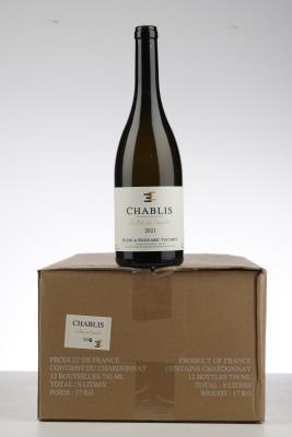 CHABLIS LE BAS DE CHAPELOT 2021 - Eleni et Edouard Vocoret - 12 Bottles - Oc 12