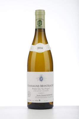 CHASSAGNE MONTRACHET BLANC LES VERGERS 2016 - Ramonet - 1 Bottle
